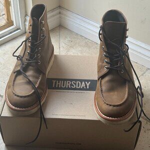 Thursday Boots Company Diplomat Leather Moc Boots - Men’s 12.5 US (WORN ONCE)